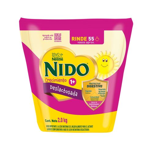Alimento para niños Nido® 1+, Deslactosada Bolsa -2kg