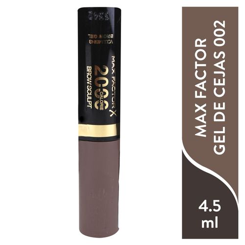 Gel Max Factor para cejas tono 002 café claro - 4 ml