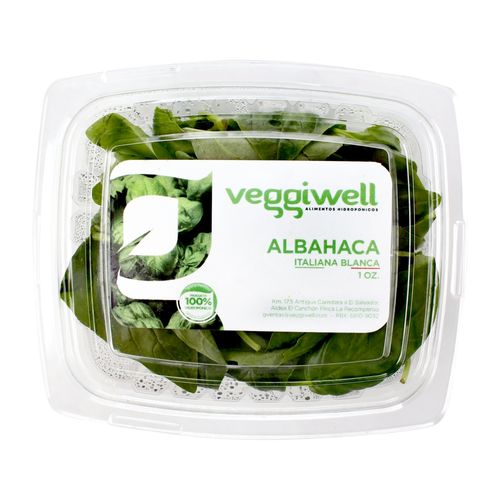 Albahaca Clamshell 28 G Uxc 12