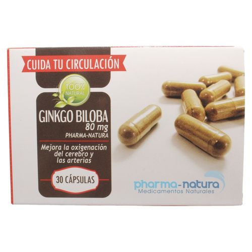 Ginkgo Biloba 80Mg Medikem 30 Caps
