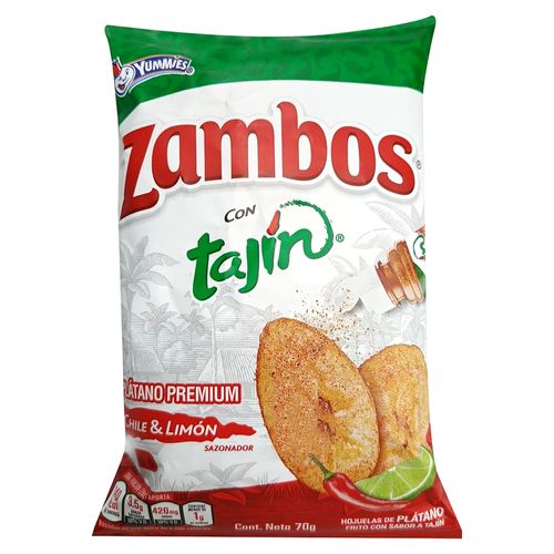 Zambos Platano Con Tajin 70gr