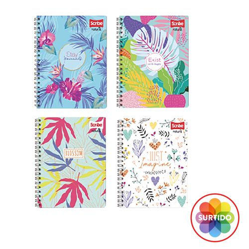 Cuaderno Scribe Espiral Natural Ry 100h