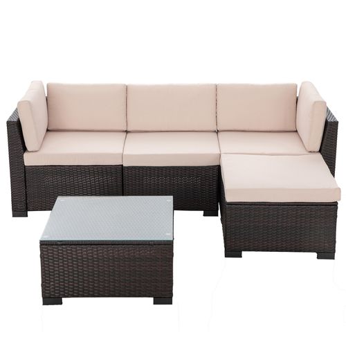 Set de sala Home Trends rattan - 5 pzas