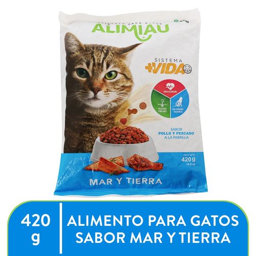Alimento Alimiau para Gato Mar Y Tierra - 420 g