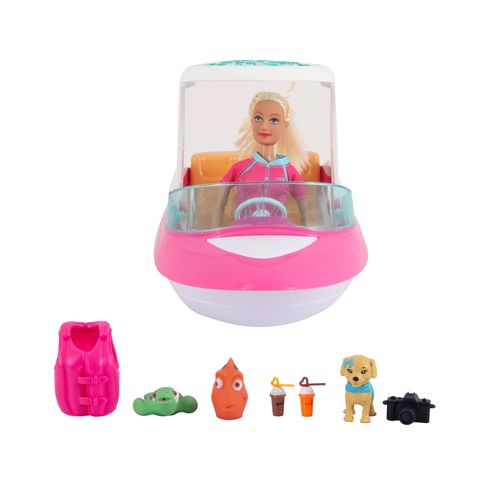 Muñeca Brittany con yate y accesorio