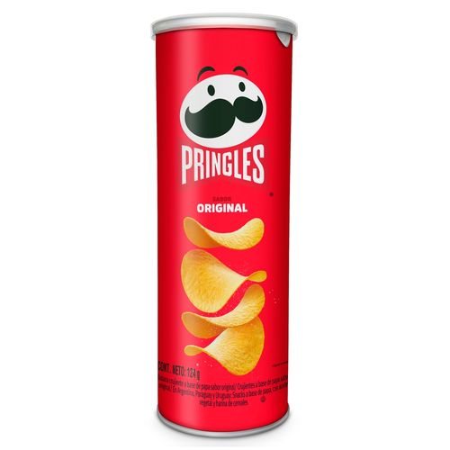 Papas Pringles sabor original - 124 g