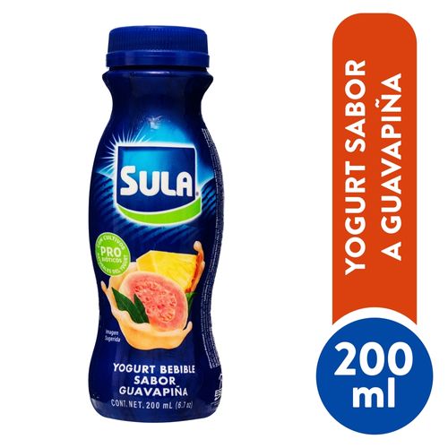 Yogurt Bebible Sula Guavapina 200 Ml