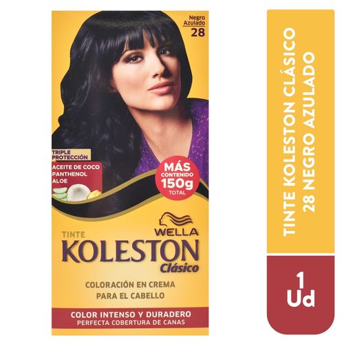 Tinte Koleston Clásico 28 Negro Azulado - 75 g
