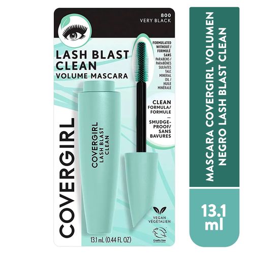 Mascara Covergirl Volumen Negro Lash Blast Clean - 13.1 ml