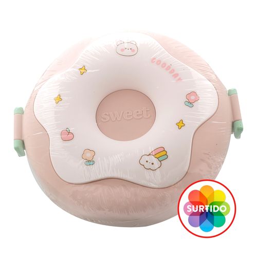 Lonchera En Forma De Dona 1000 ml