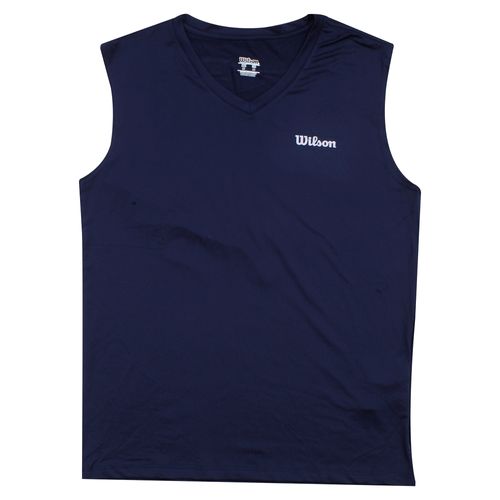 Playera Wilson Sin Mangas Ultra Light Para Caballero Talla M