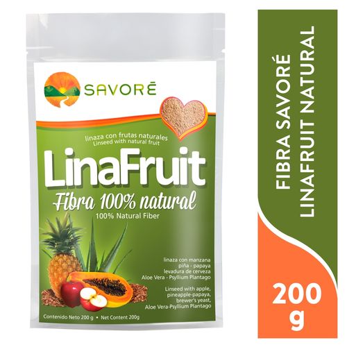 Fibra Natural Linafruit Savoré a base de linaza y frutas - 200 g