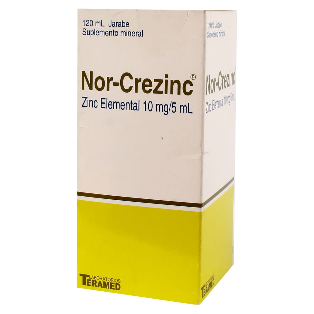 Comprar Jarabe Teramed Crezinc 10 mg - 120 ml | Walmart El Salvador ...