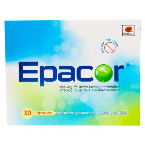 Epacor 840Mgs 30 Capsulas Blandas