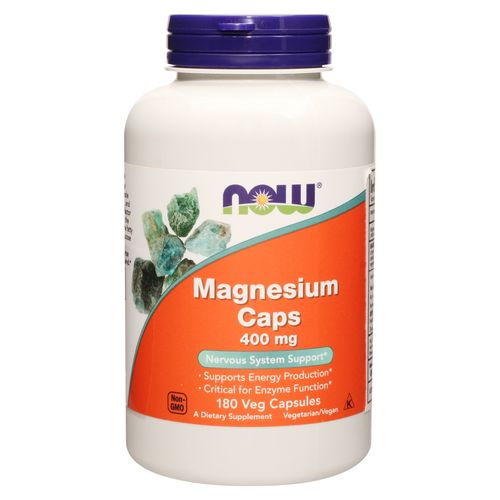 Now Magnesium 400mg 180 Ea