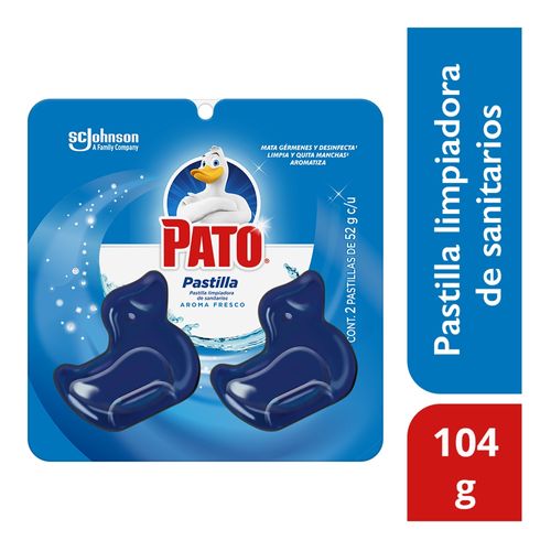 Pastillas Azules Pato Para Inodoros 2 Pack - 104 g