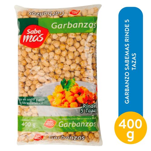 Garbanzo Sabemas Rinde 5 Tazas - 400 g