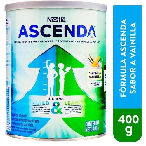 Fórmula Ascenda Vainilla Lata - 400 g
