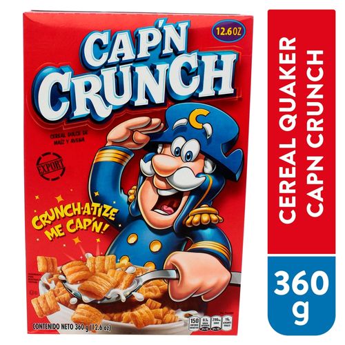 Cereal Quaker Capitan Crunch - 360 g