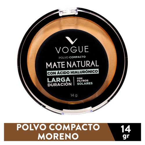 Vogue Polvo Compacto Natural Moreno