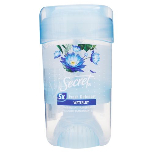 Desodorante Secret Clear Gel Waterlily - 45 g