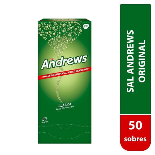 Sal Andrews Original - Precio indicado por Unidad