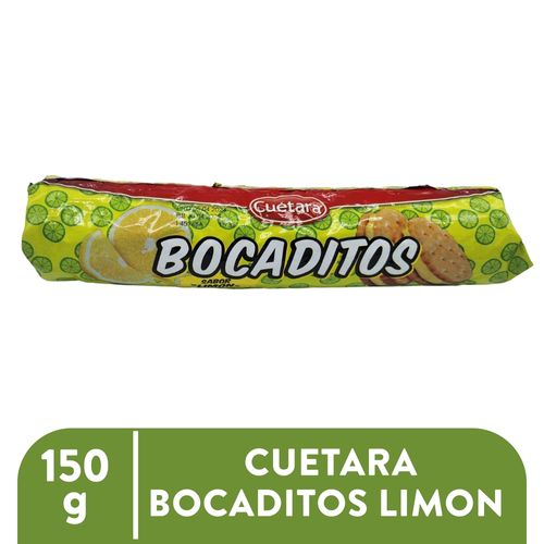 Bocaditos Cuétara Sabor Limón - 150 g