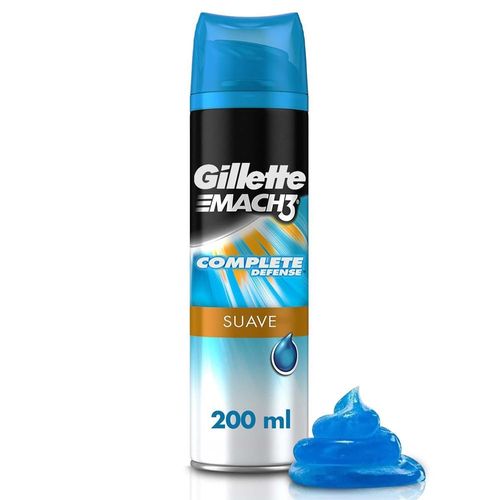 Gel Para Rasurar Gillette Mach3 Complete Defense -198 g