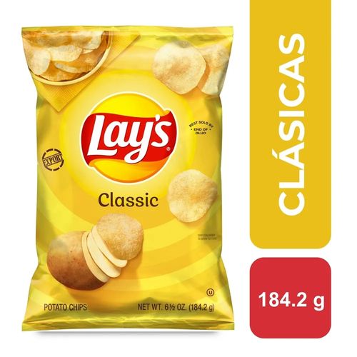 Boquitas Lays Papas Original Con Sal - 184.2 g