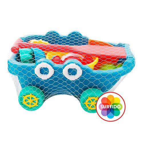 Set Play Day de juego de arena vagón - 9 Pzas