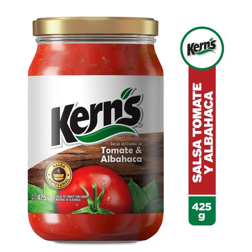 Kern´s Salsa Tomate Y Albahaca 425 g