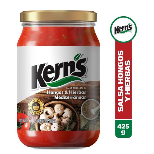 Kern´s Salsa Hongos Y Hierbas 425 g