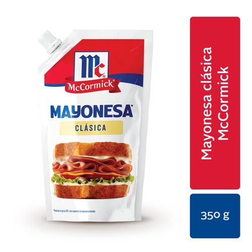 Mayonesa clásica McCormick Doypack - 350 g