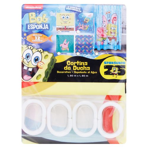 Cortina De Bano Bob Esponja