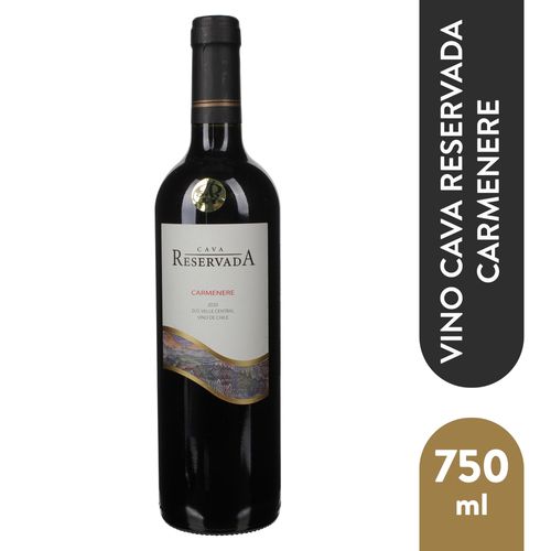Vino Cava Reservada carmenere botella - 750 ml