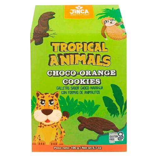 Galletas Choco Naranja Jinca 190gr