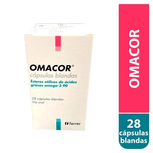 Omacor 1000 Mg 28 Capsulas