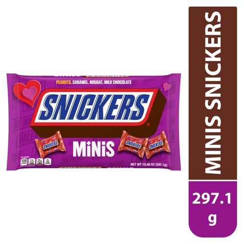 Chocolates Snickers®  Minis San Valentín - 10.48 oz