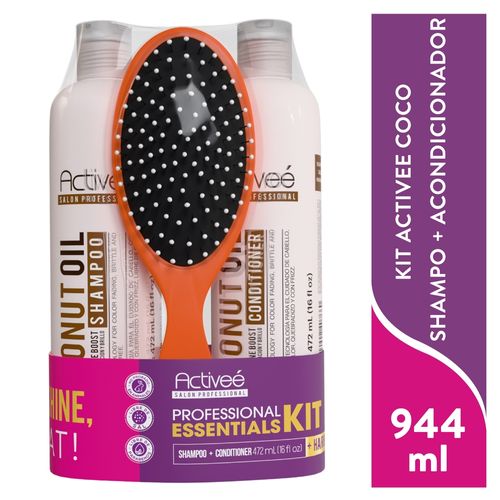 Kit Activee Coco Sh Ac 944 Ml C Cepillo