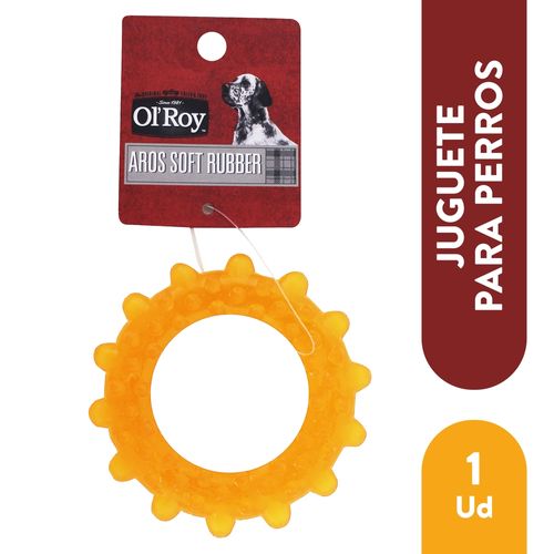 Ol Roy Aros Soft Rubber Para Perro