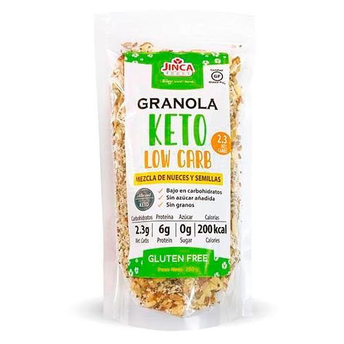 Granola Keto Low Carb Gf Jinca 250g