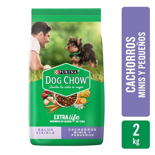 Alimento Seco Purina Dog Chow Perros Cachorros Minis Y Pequeños - 2000 g