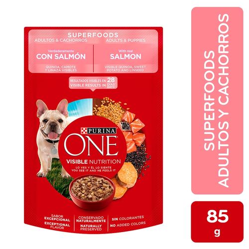 Alimento Húmedo  Purina One Salmón - 85 g