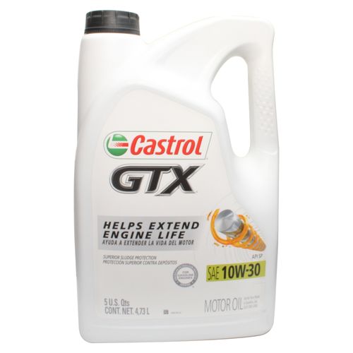 Aceite de Motor Castrol Gtx 10W 30 5Qts