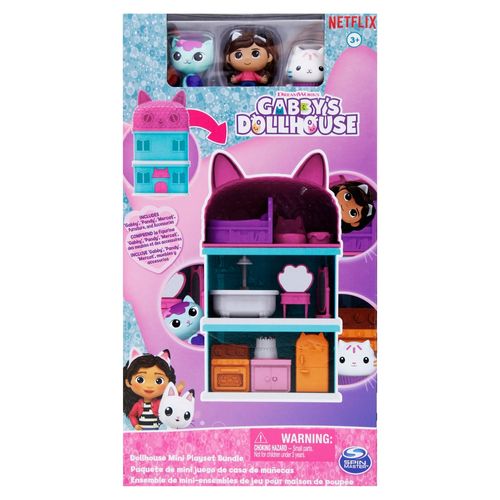 Gabby`S Doll House Set Mini Juego Casa Muñecas