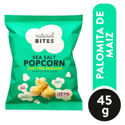 Sv Natural Bite Popcorn Salado 45 Gr