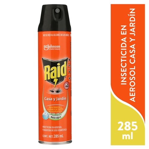 Raid Casa Y Jardin Aerosol 285 Ml