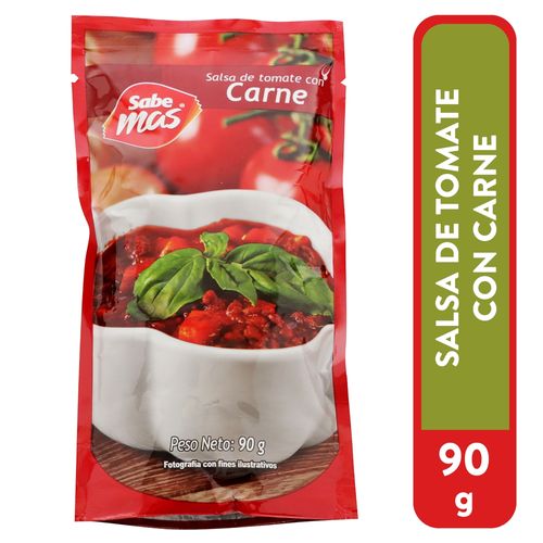 Salsa Sabemas Tomate Carne 90 Gr