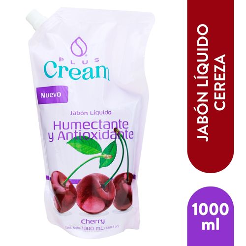 Jabón Líquido Plus Cream Cherry - 1000 ml
