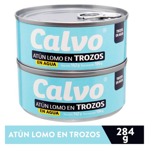 2 Pack Atún Calvo En Agua - 284 g